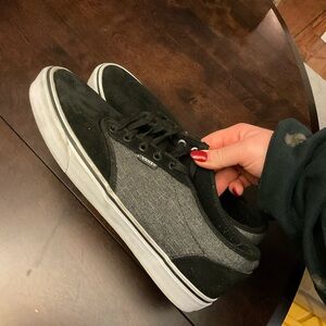 Vans Atwood low top sneakers gray and black
